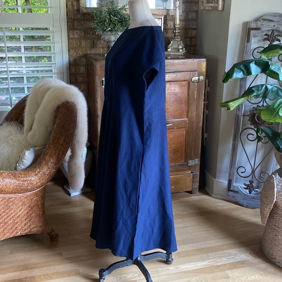 MEEM LABEL UK DRESS NAVY XL NEW - Picture 4 of 8